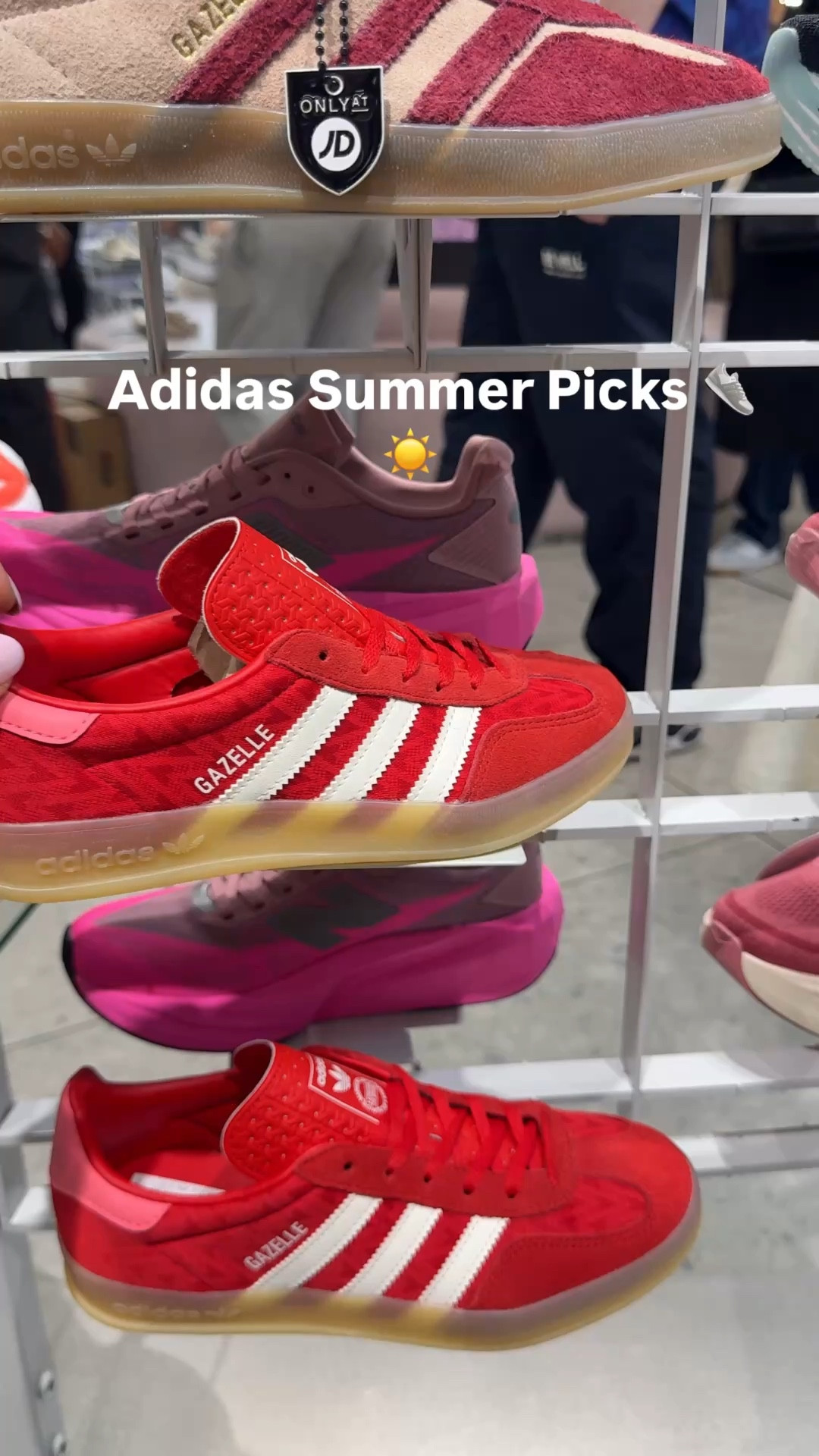 These Adidas sneakers are my go-to for summer—comfy, stylish, and easy to pair with everything. Linked all my @adidas   finds on LTK 👟✨ #LTK #Adidas #JDSports