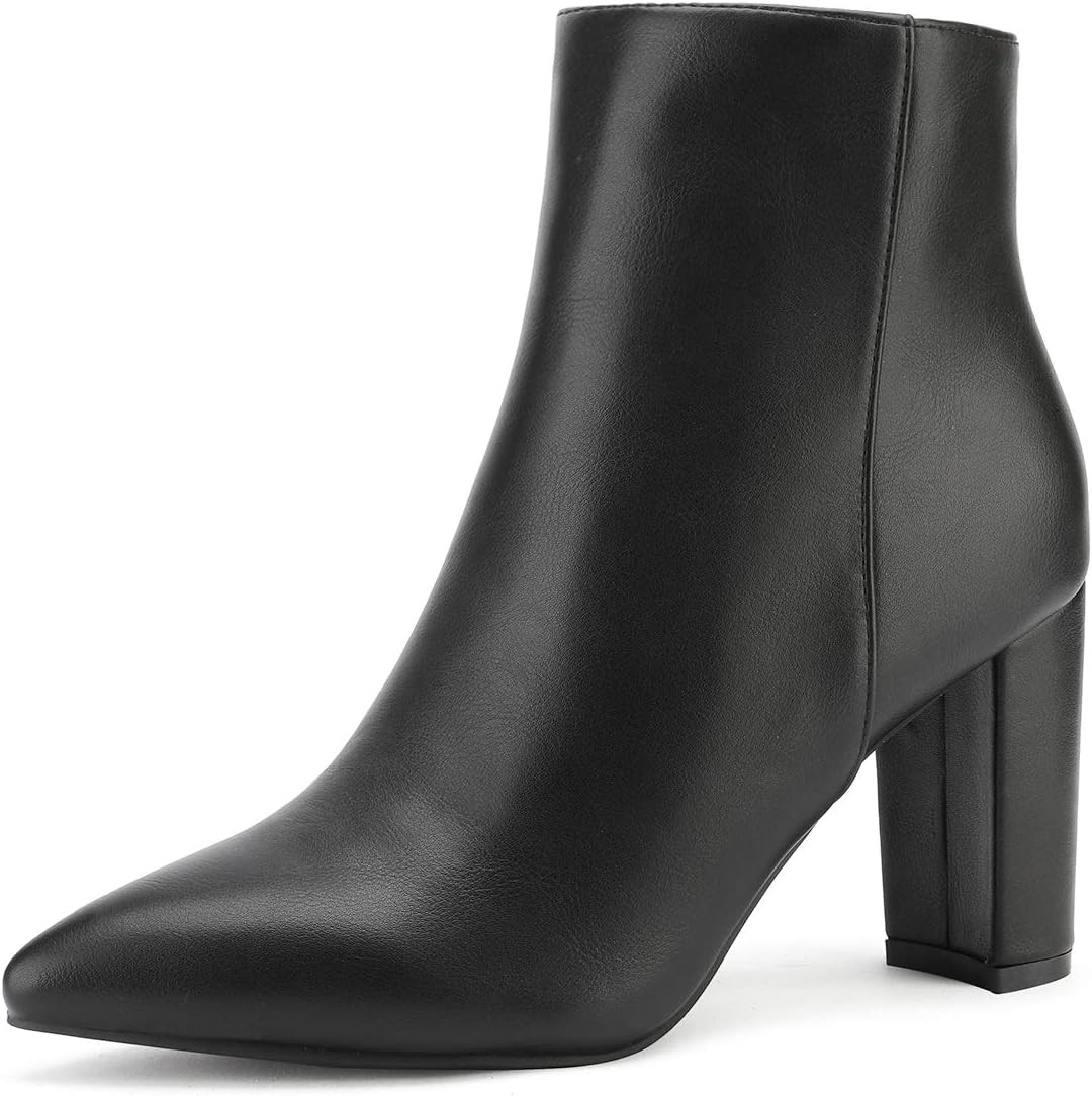 DREAM PAIRS Women's Chunky Heel Ankle Booties | Amazon (US)