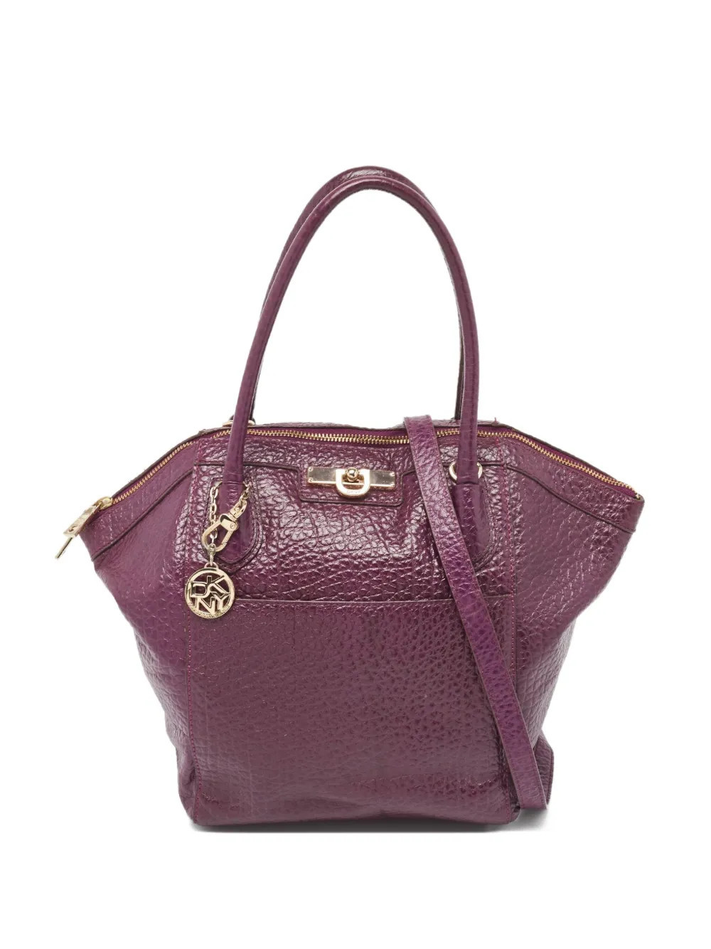 DKNY Vintage leather shoulder bag - Purple | Farfetch Global