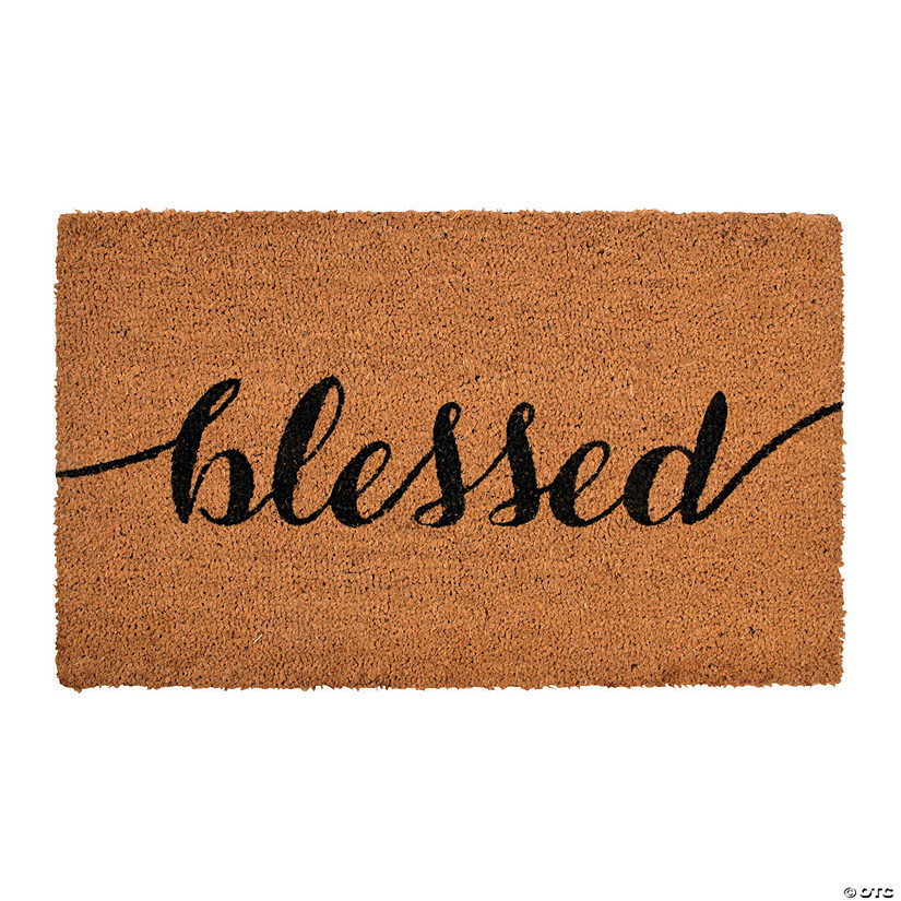 Blessed Door Mat | Oriental Trading Company