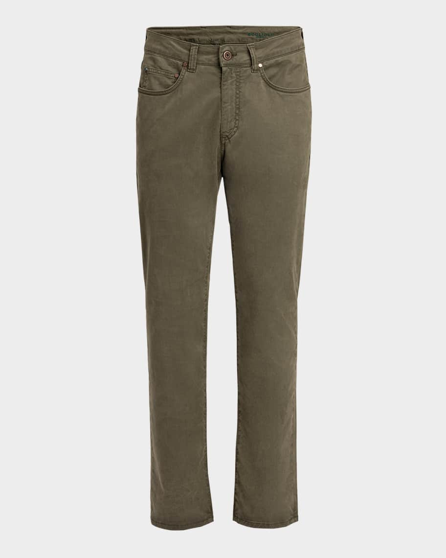 Boglioli Men's 5-Pocket Twill Pants | Neiman Marcus