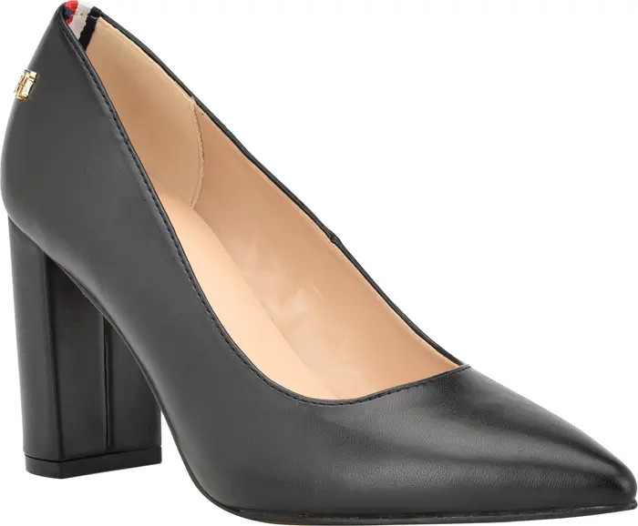 Tommy Hilfiger Abilene Block Heel Pump (Women) | Nordstromrack | Nordstrom Rack