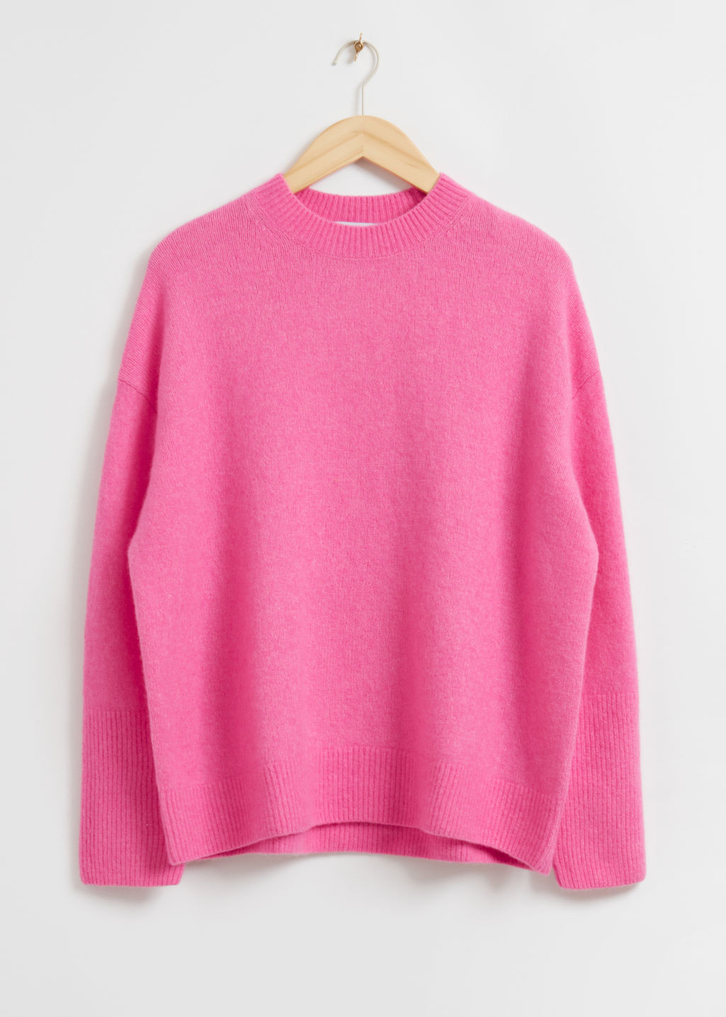 Relaxed Soft Wool Crewneck Sweater | & Other Stories US