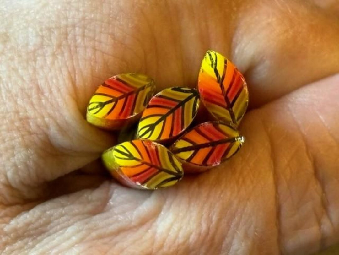 COE 90 Fall Leaf Murrine - Etsy | Etsy (US)