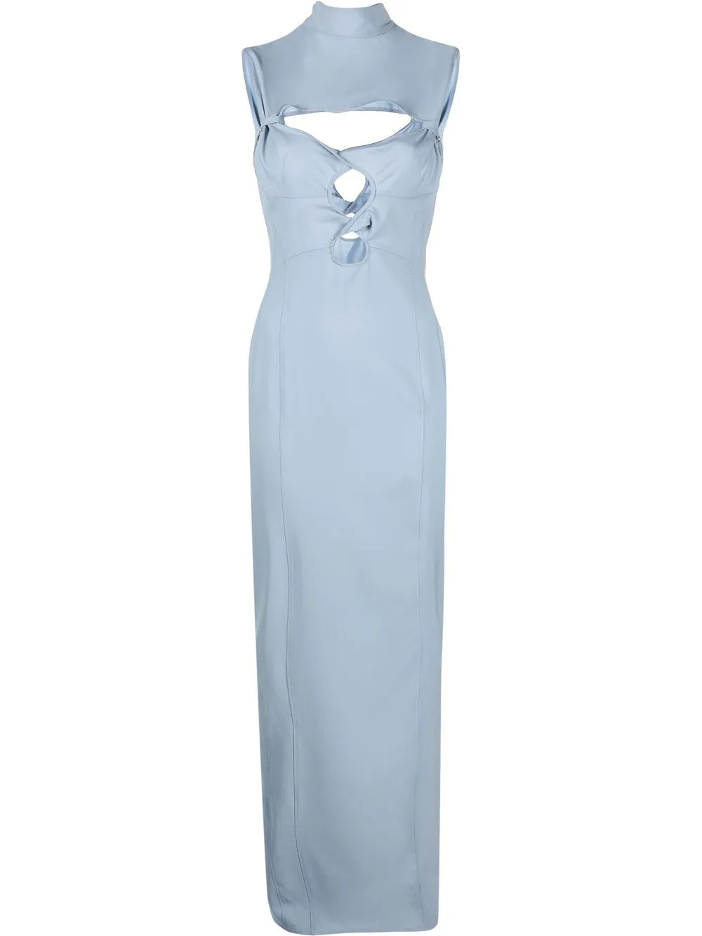 cut out-detail sleeveless dress | Farfetch Global
