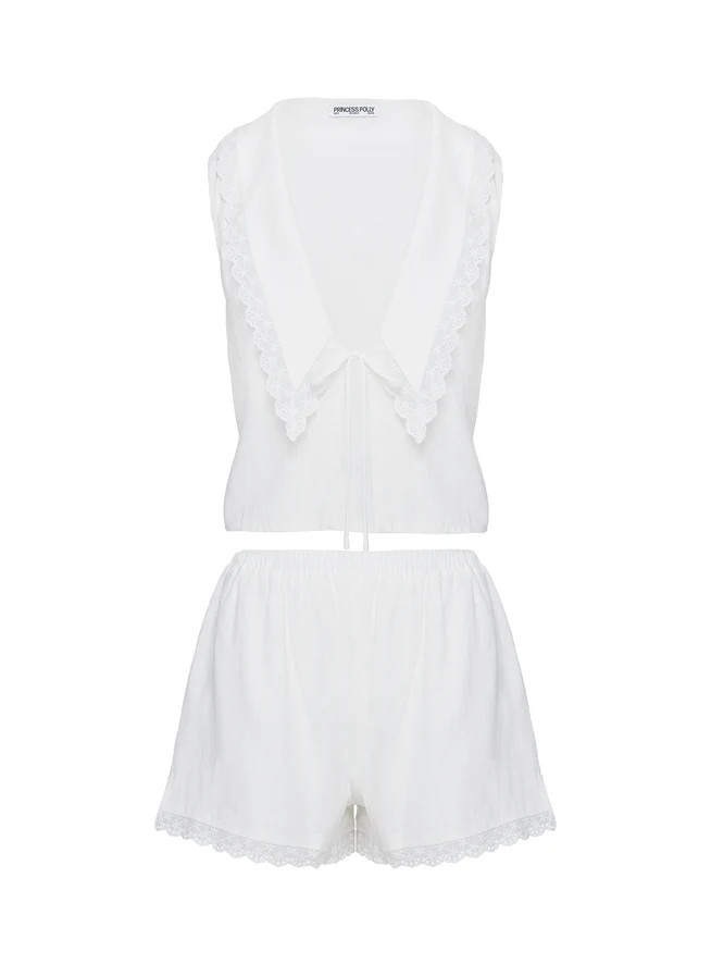 Haruka Set White | Princess Polly US