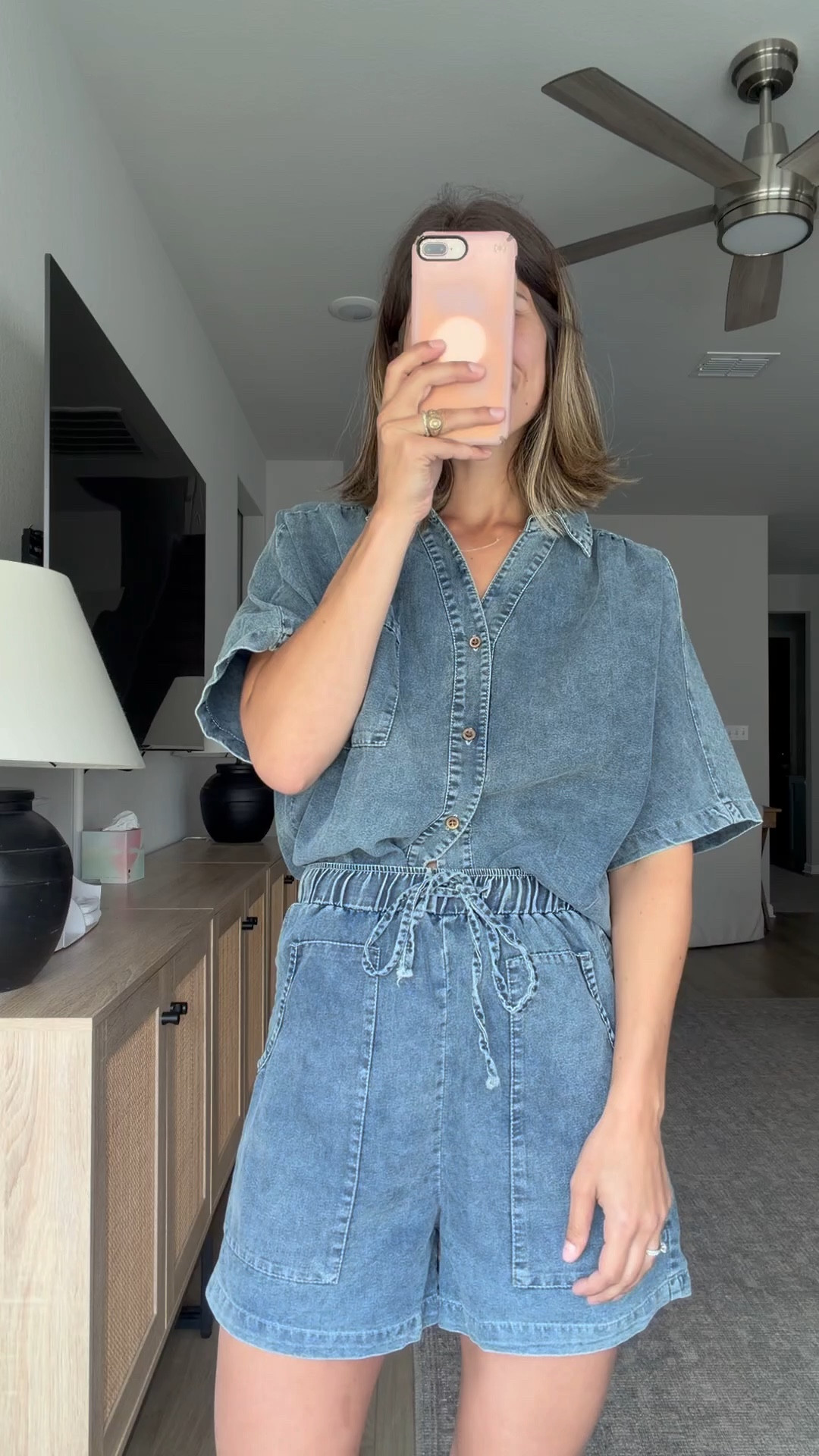 styling tips for this two piece denim set! You can do sooo much with this and it’s a great throw on and go fit for us moms! 
-
two piece set, summer outfits 2026, European style, summer outfit ideas, spring outfit ideas, styling tips

#LTKootd
