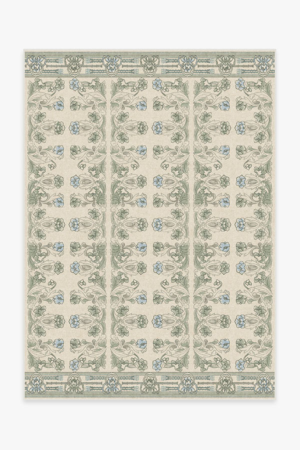 Anna Sui Vintage Rose Art Nouveau Sagebrush Rug | Ruggable