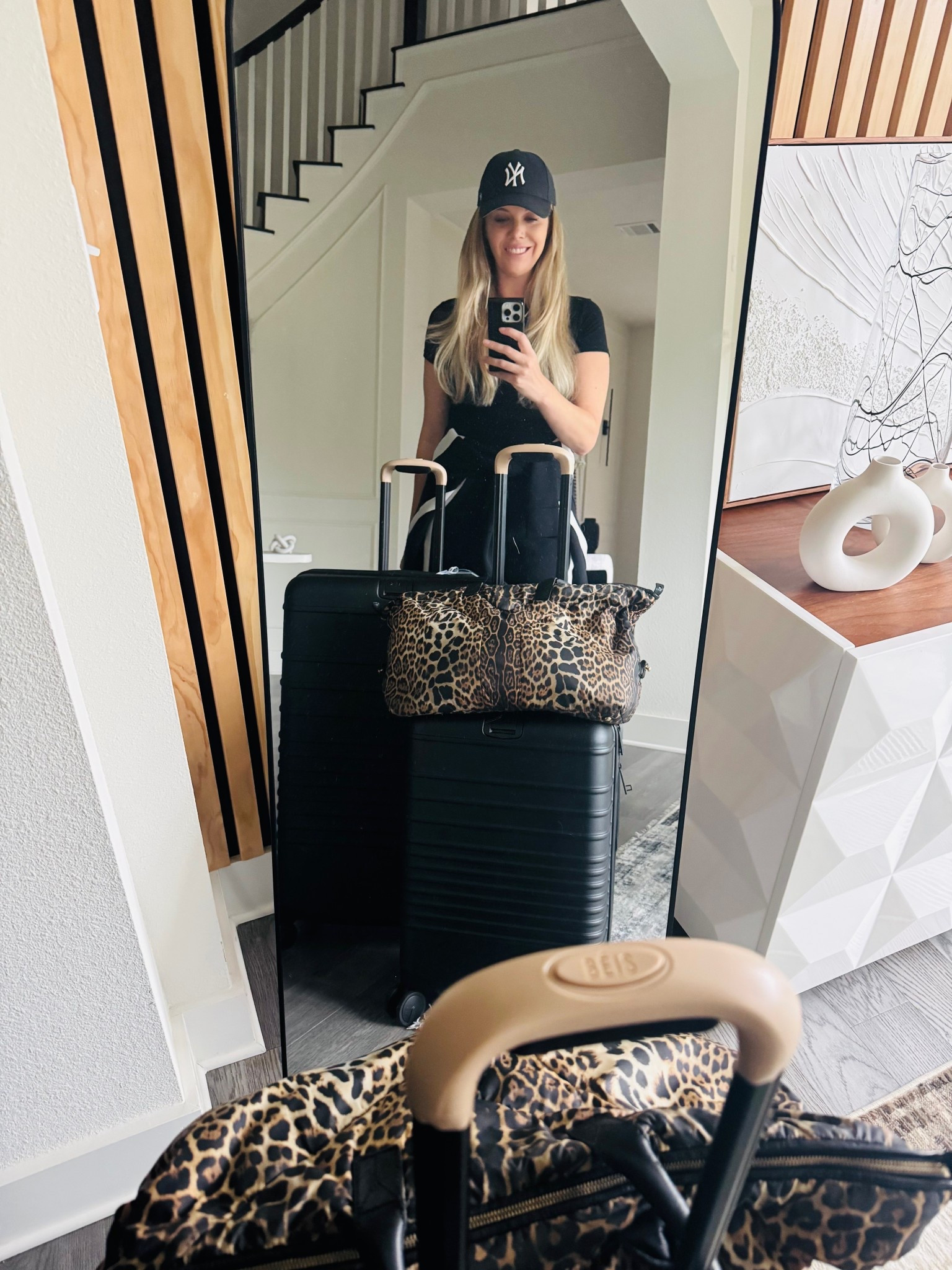 Bought this Beis luggage after we spotted Kristin Cavallari with the carry on. Brown and tan are my colors so I’m obsessed! Love all the compartments etc. 

#LTKTravel