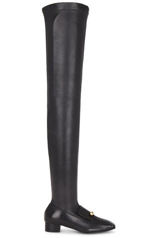 HERBERT LEVINE Showtime Over The Knee 30 Boot in Black - Black. Size 36 (also in 37, 38, 40, 41). | FWRD 