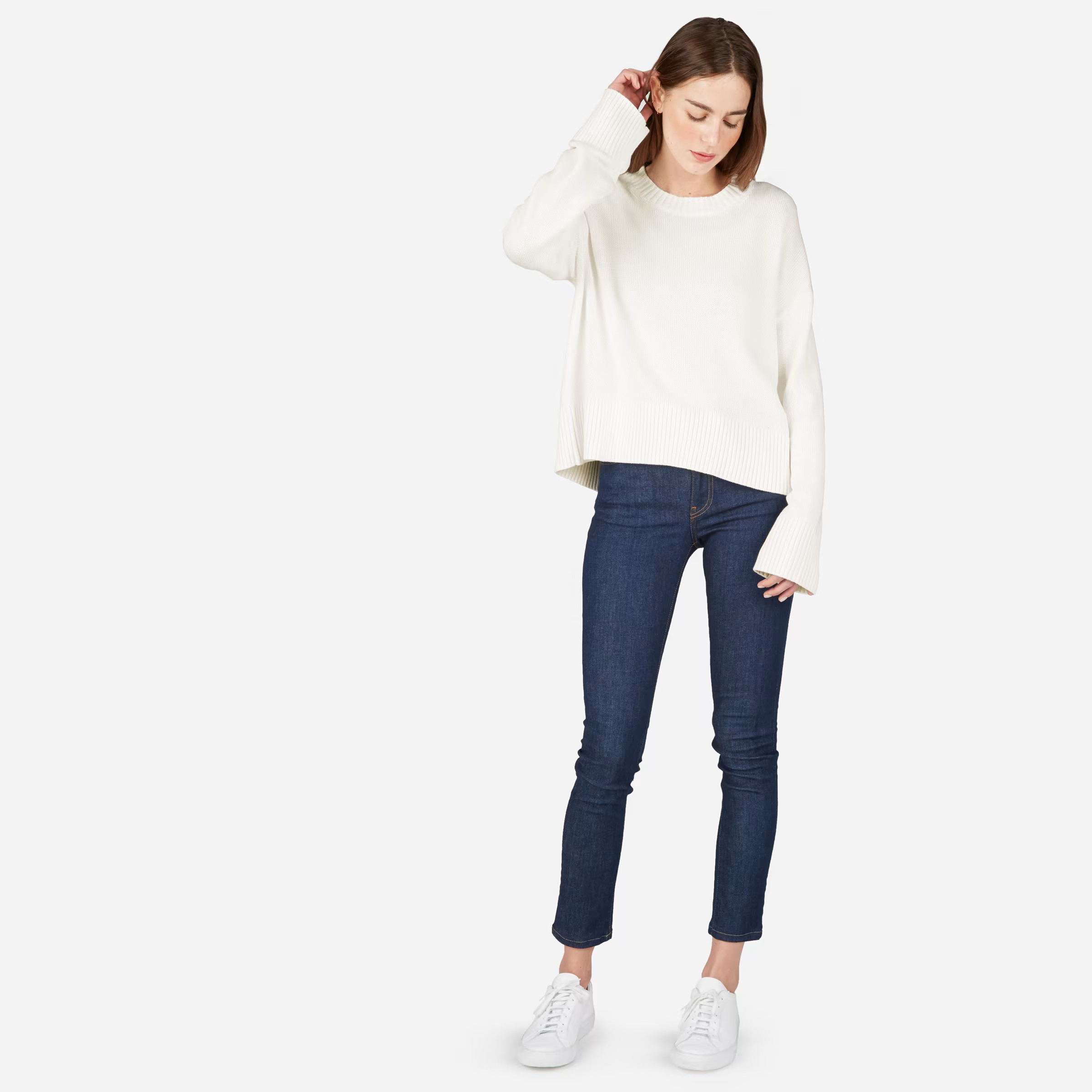 The Soft Cotton Square Crew | Everlane