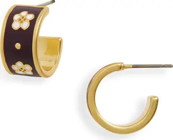 Madewell Enamel Countryside Huggie Hoop Earrings | Nordstromrack | Nordstrom Rack