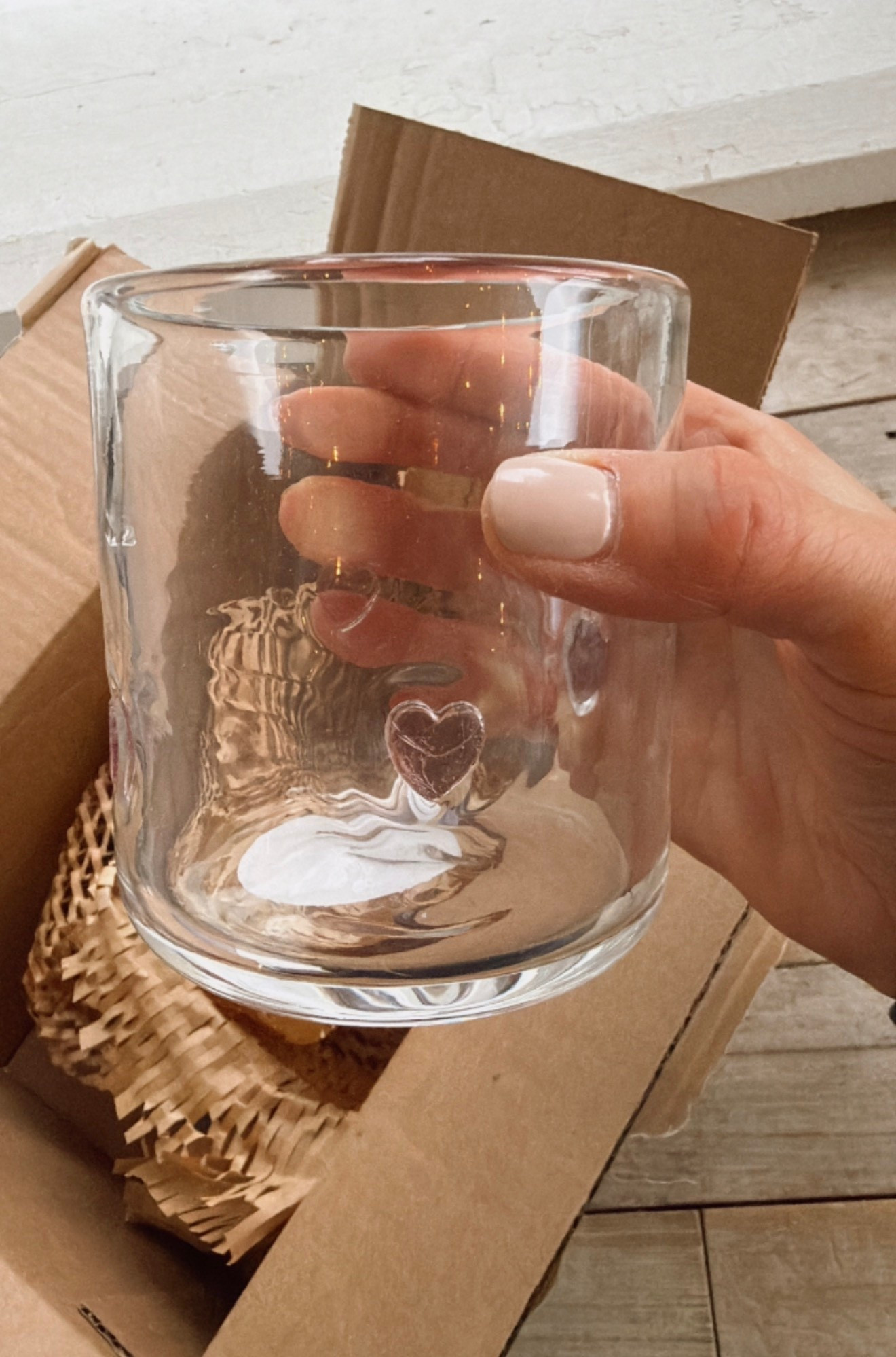 Sweet heart icon glasses