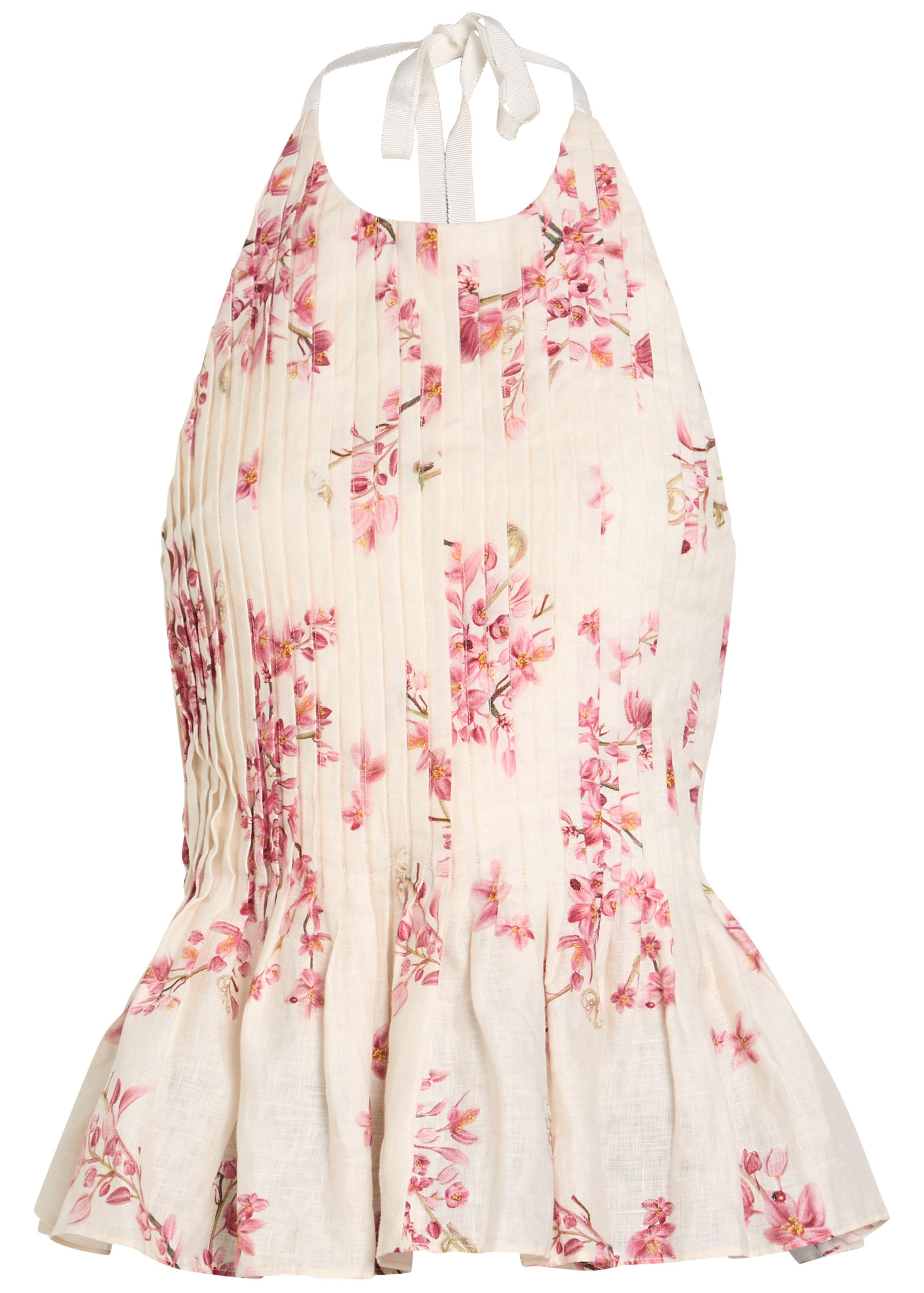 Ca\u00f1a floral-print linen top | Harvey Nichols