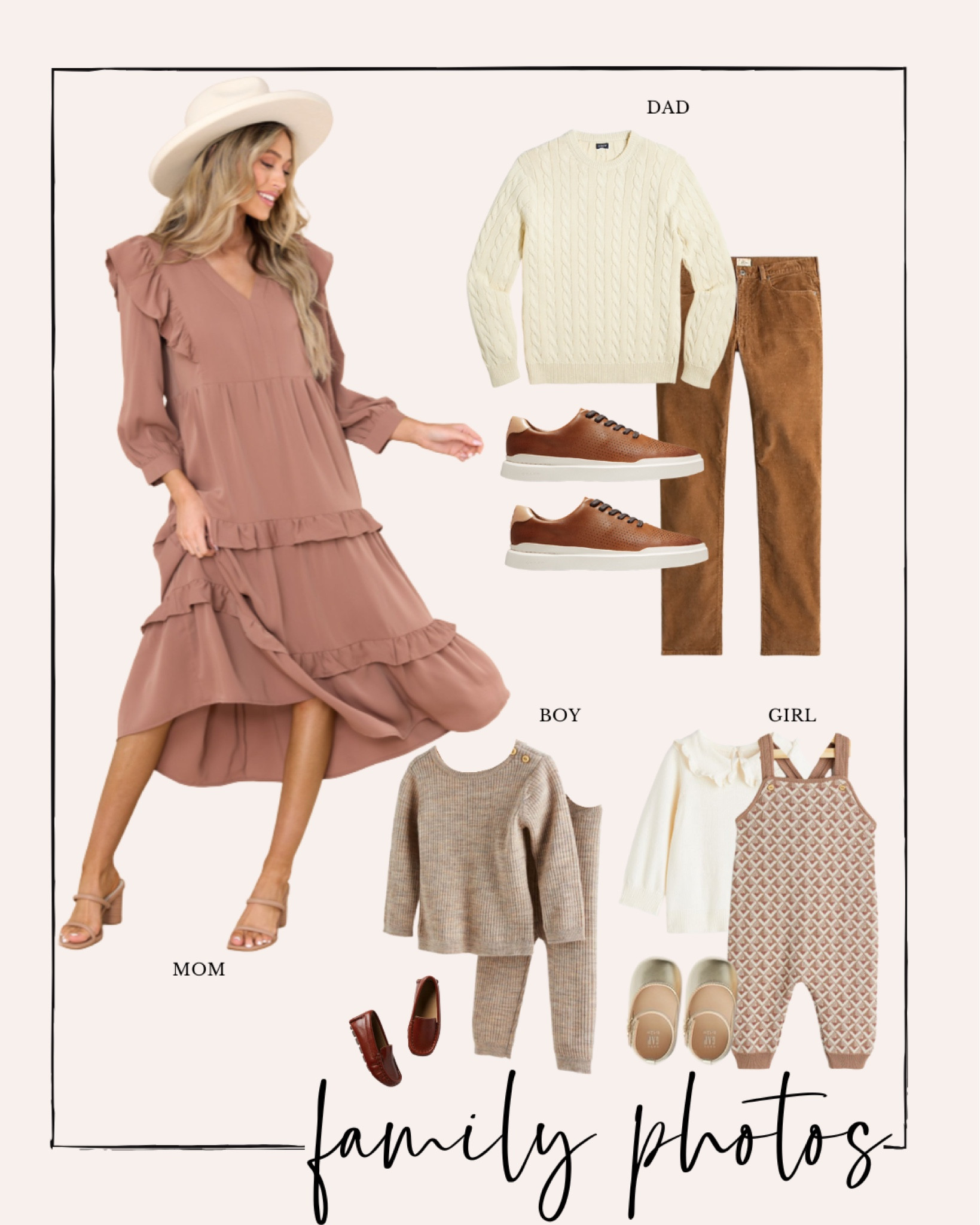 Neutral fall family outfit idea for the whole family! 

#LTKunder100 #LTKstyletip #LTKfamily