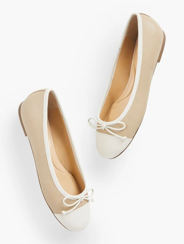 Blair Soft Nappa Ballet Flats | Talbots