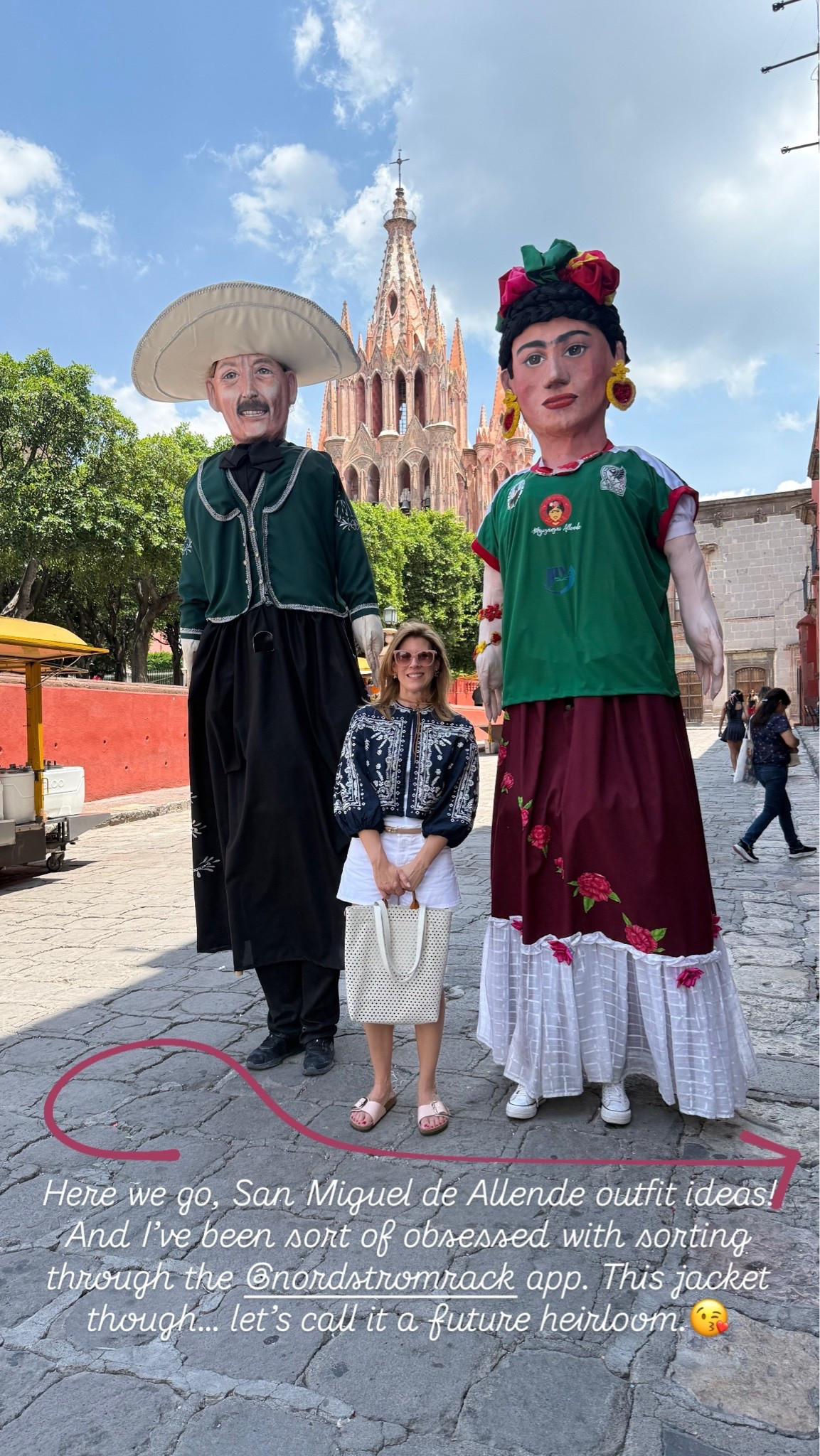 Here we go, San Miguel de Allende outfit ideas! And I’ve been sort of obsessed with sorting through the @nordstromrack app. This jacket though… let’s call it a future heirloom.😘

#LTKSeasonal #LTKTravel #LTKOver40