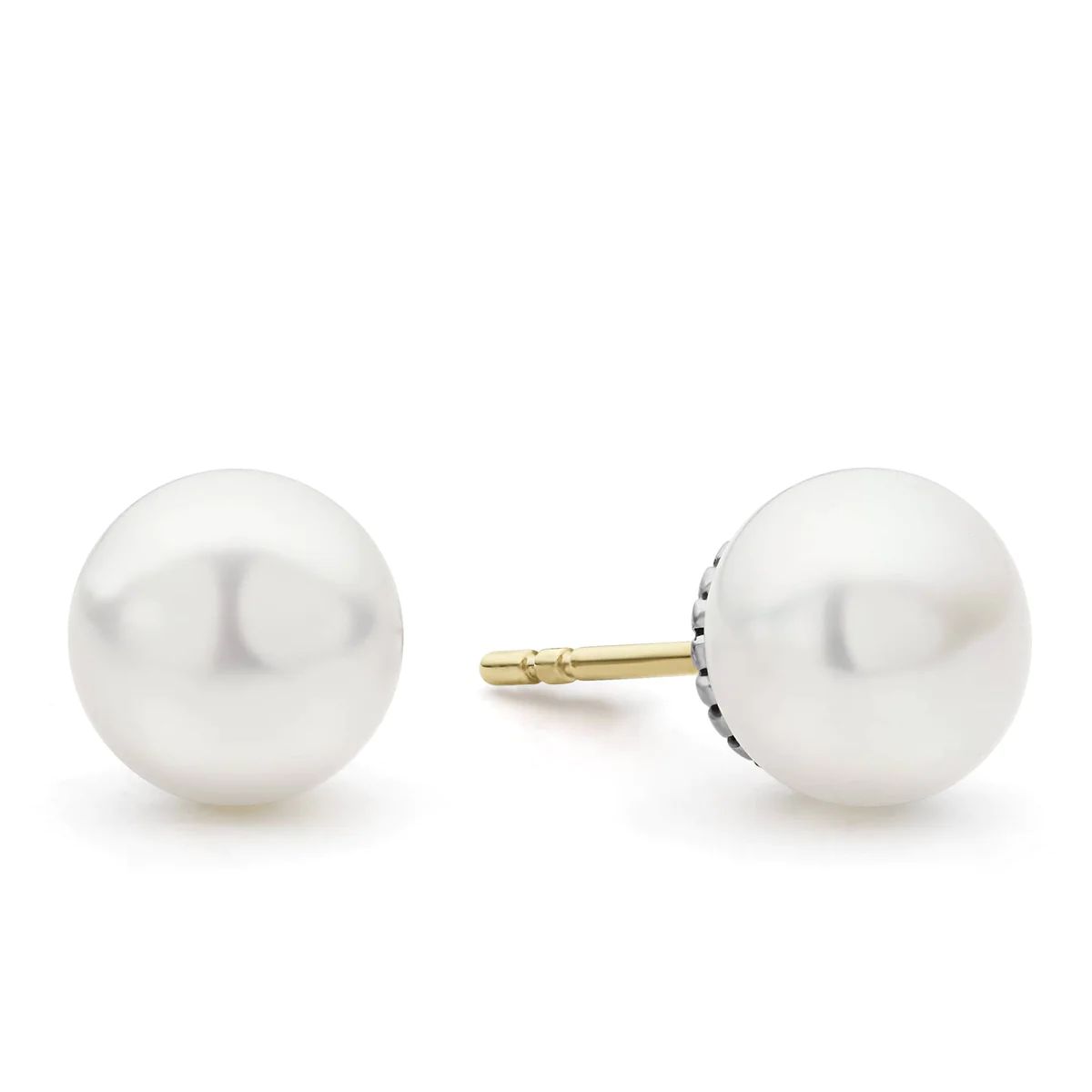 Luna Pearl Stud Earrings | LAGOS