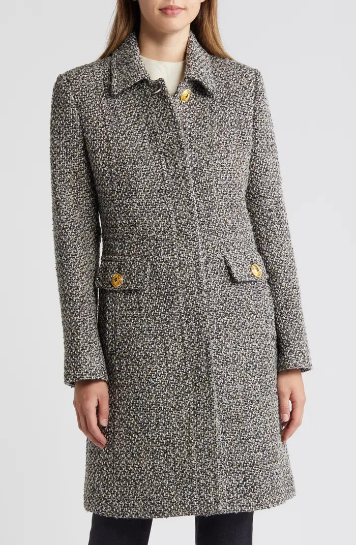 Single Breasted Tweed Coat | Nordstrom