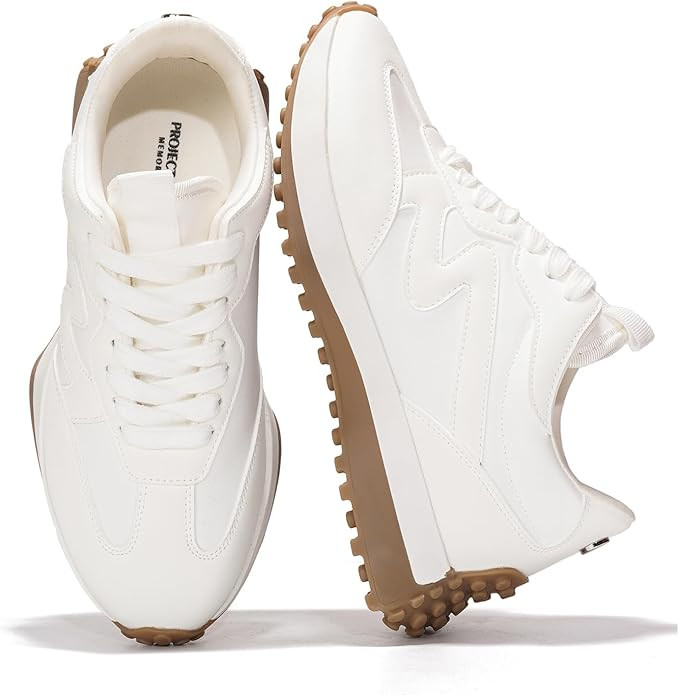 Project Cloud Trendy Sneakers for Women - Memory Foam and Non-Slip Comfortable Casual Ladies Shoe... | Amazon (US)