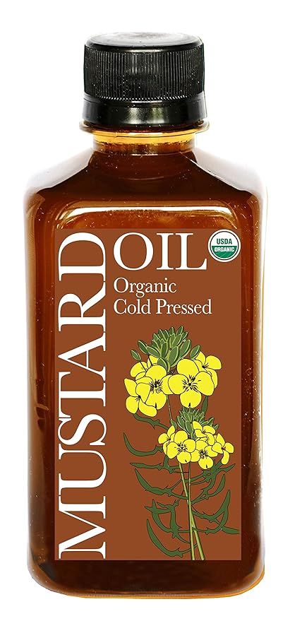 Daana Organic Mustard Oil: Cold Pressed (12 oz) | Amazon (US)