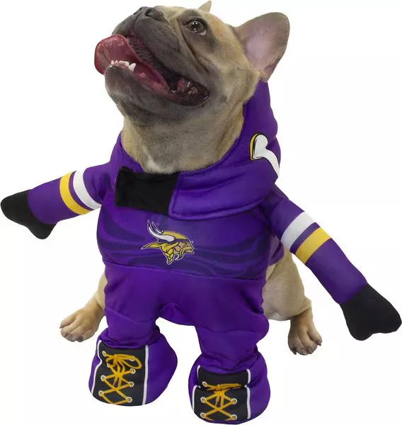 Littlearth NFL Minnesota Vikings Pet Stretch Jersey, X-Small