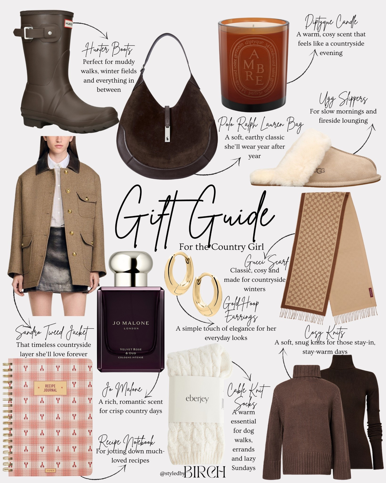 For the girl who loves muddy walks, slow mornings and classic countryside layers…
The Country Girl Gift Guide is filled with timeless pieces she’ll use all winter long 🤎

#LTKgiftguide #LTKxSelfridges #LTKfestive