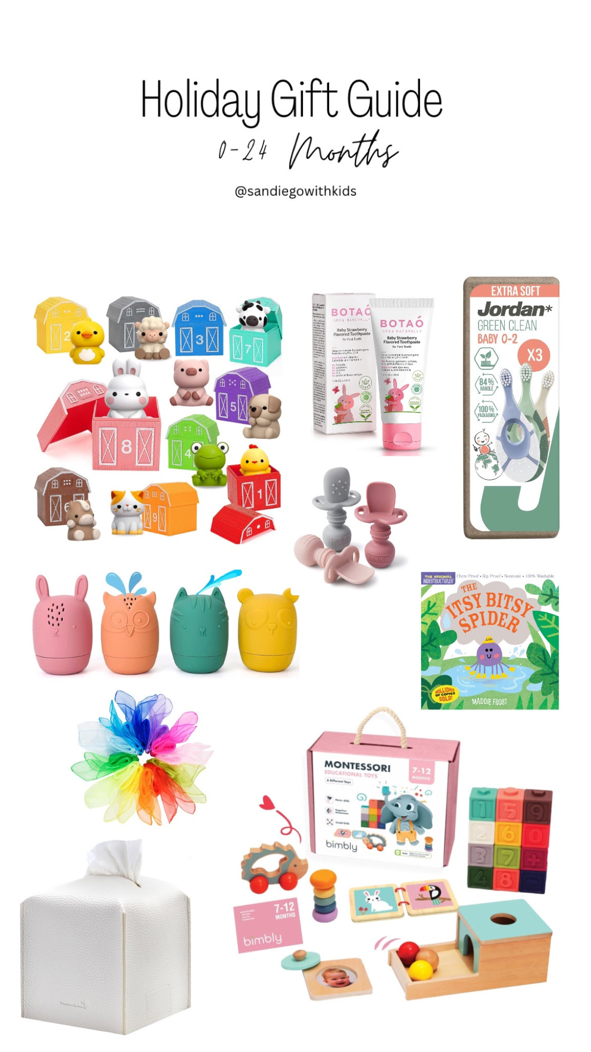 Gift Guide 0-24 months 
