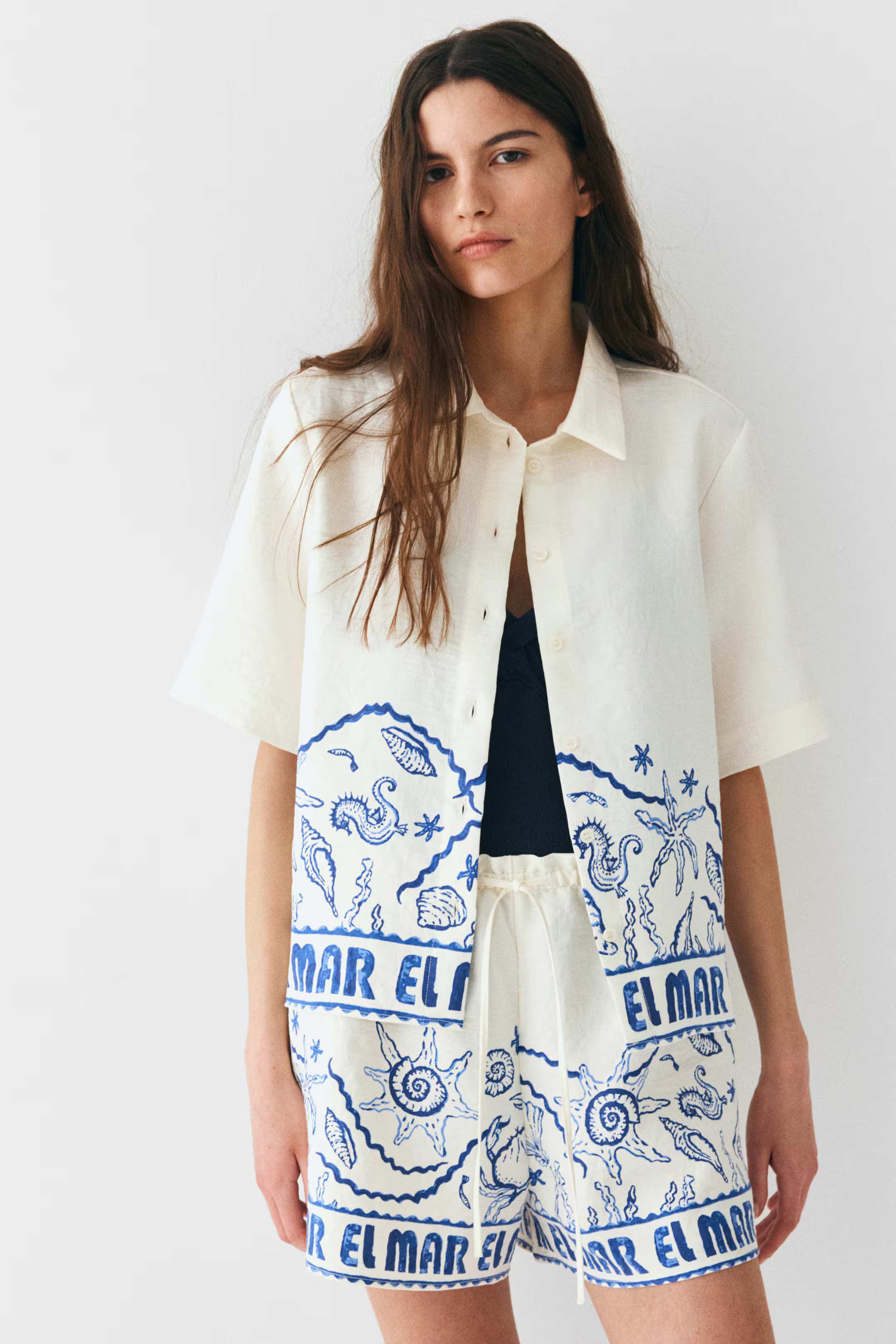 Printed shirt | H&M (UK, MY, IN, SG, PH, TW, HK)