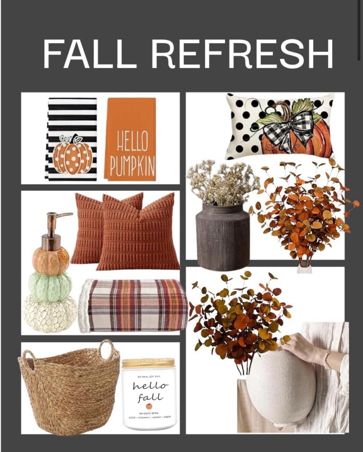 Amazon fall refresh

#LTKHome #LTKSeasonal
