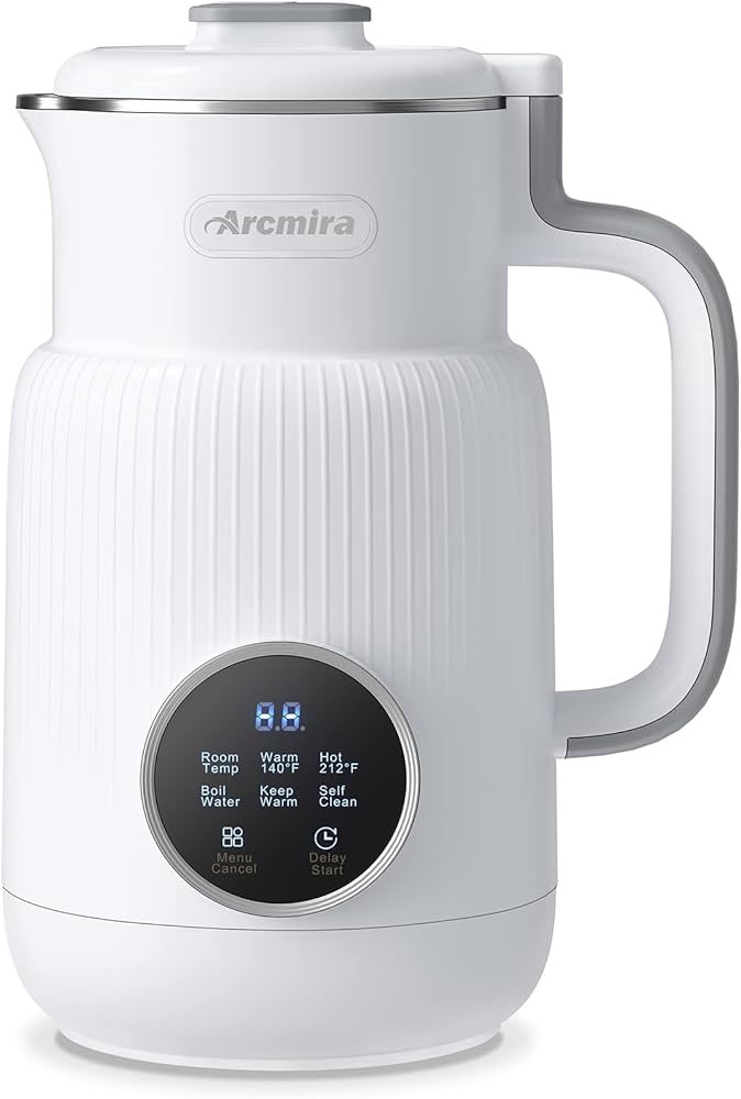Automatic Nut Milk Maker, 20 oz Homemade Almond, Oat, Soy, Plant-Based Milk and Dairy Free Bevera... | Amazon (US)