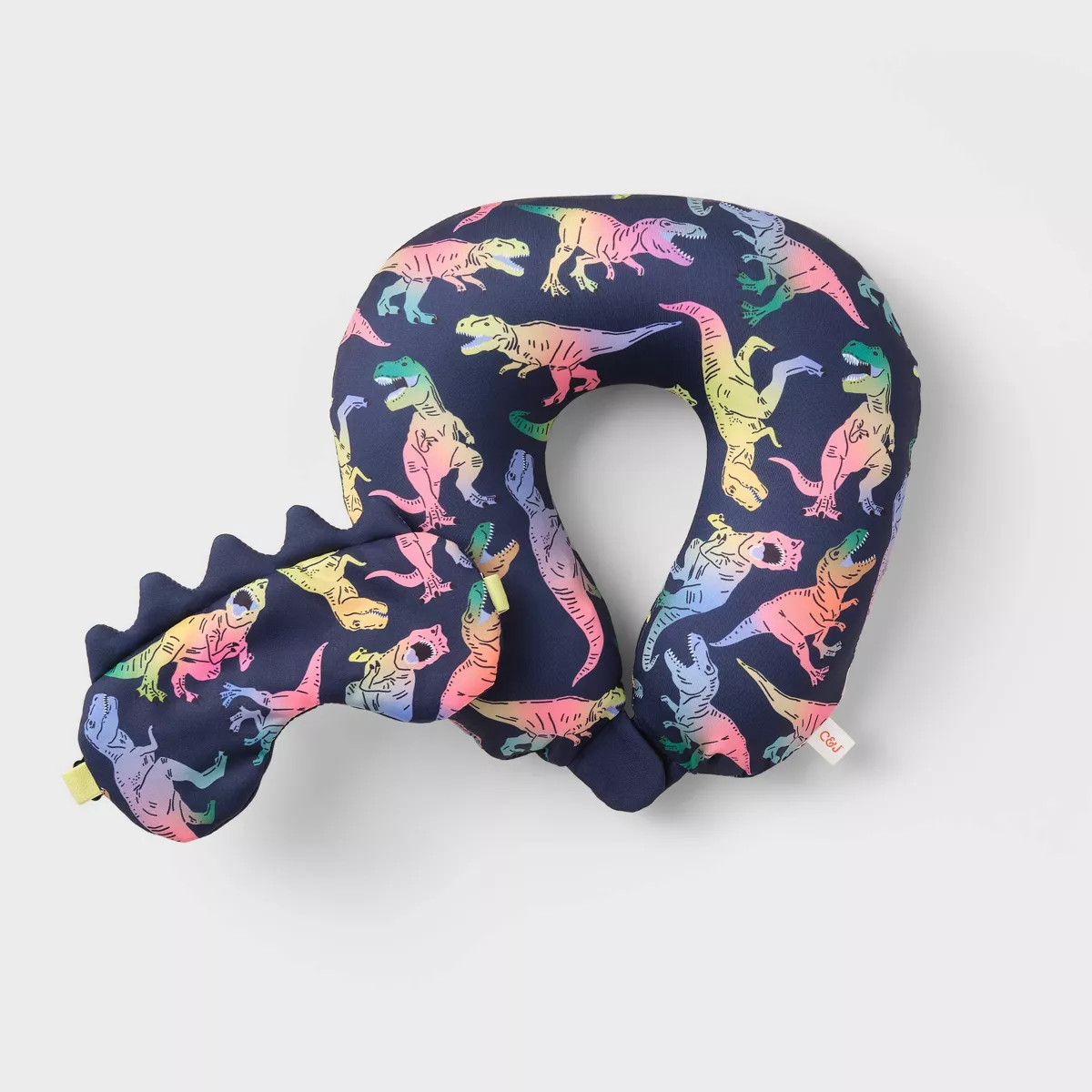 Kids' Neck Pillow and Eye mask Set Dino - Cat & Jack™️ | Target