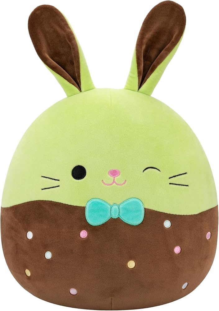 Squishmallows Original 12in Buster The Chocolate-Dipped Green Bunny Holding Chocolate Bunny – O... | Amazon (US)