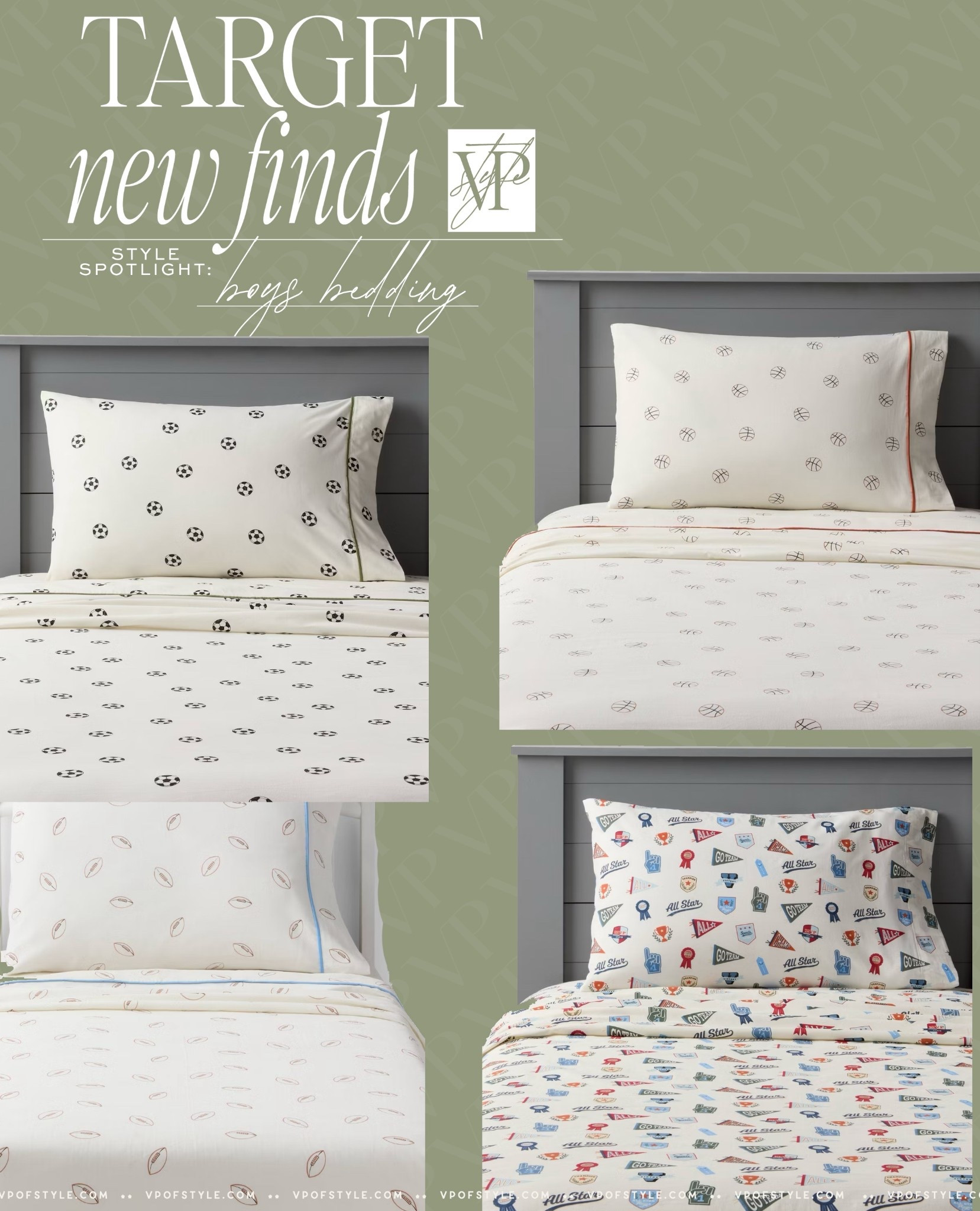 Target boys sports sheets that look like pottery barn kids  

#LTKHome #LTKFindsUnder100 #LTKKids