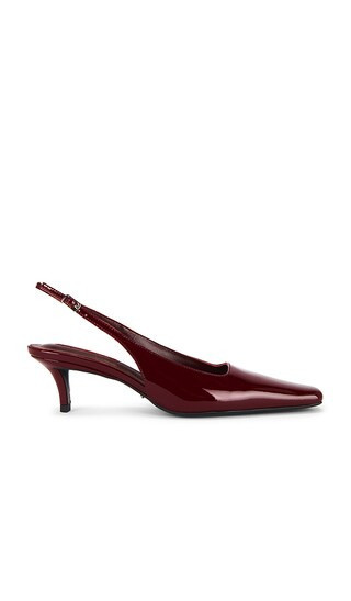 Tony Bianco Zaaki Slingback Pump in Burgundy. - size 7.5 | Revolve Clothing (Global)
