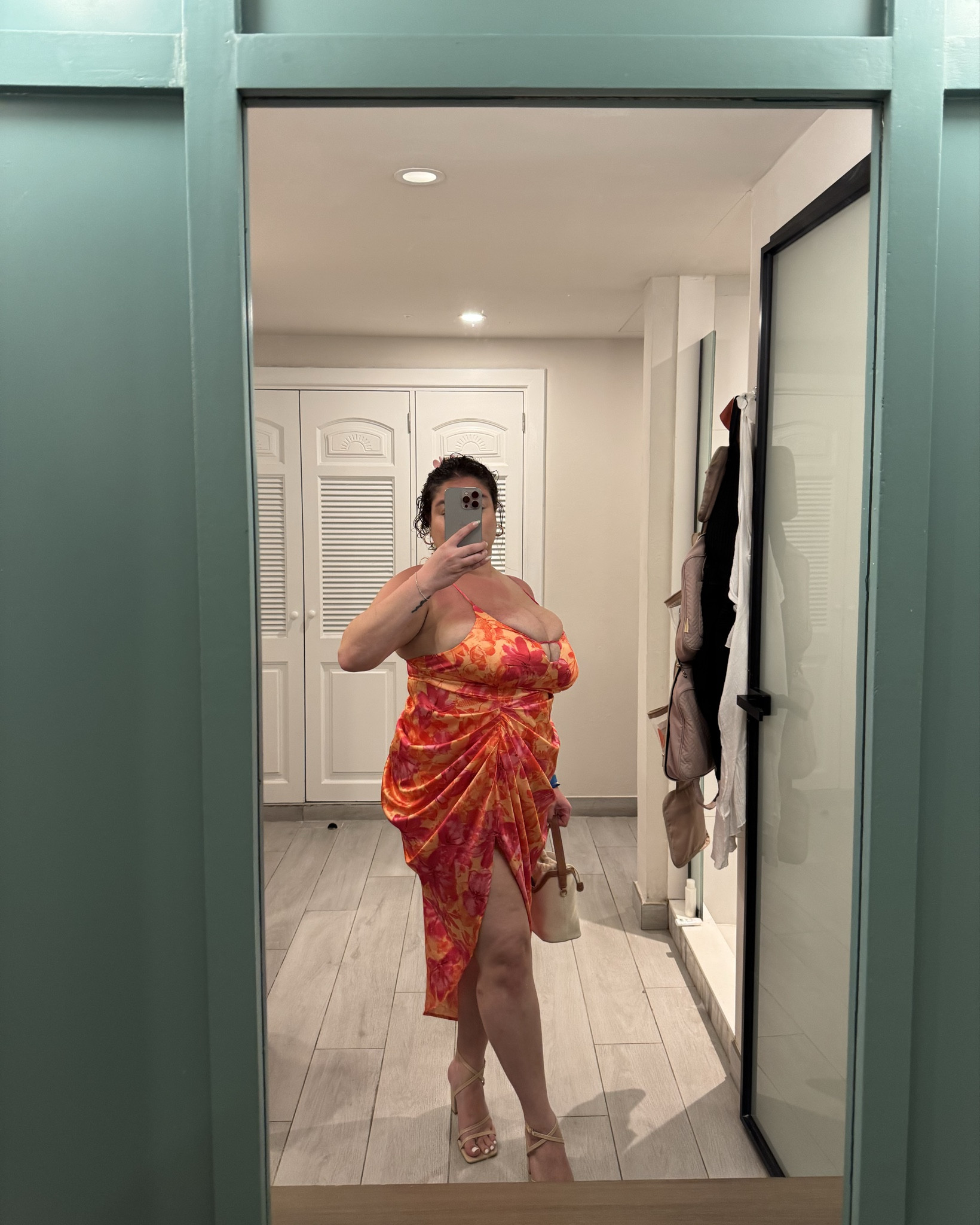 obsessedddd with this dress 🩷🧡💛
(first pic was taken be4 I adjusted the bra area. Definitely looked better after without the girls spilling out!)

size: 14(1XL)

#LTKPlusSize #LTKTravel