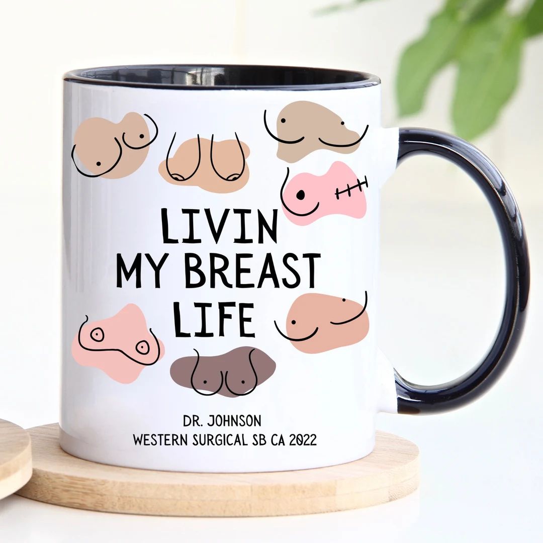 Boobie Gift Personalized Boobie Coffee Mug Boobie Cup - Etsy | Etsy (US)