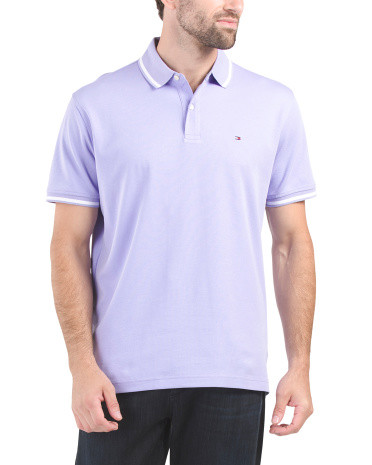 Richard Tipped Relaxed Fit Short Sleeve Polo | Marshalls