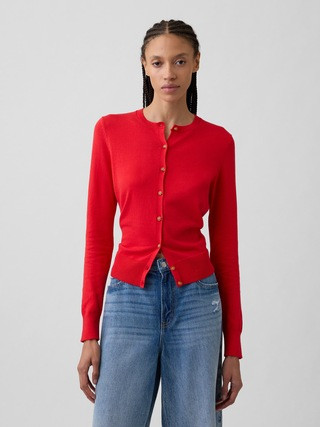 Crewneck Cardigan | Gap Factory