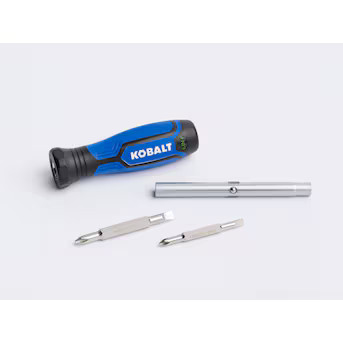 Kobalt 6-in-1 Blue 4 -Piece 2-in Combination Tip Screwdriver Lowes.com | Lowe's