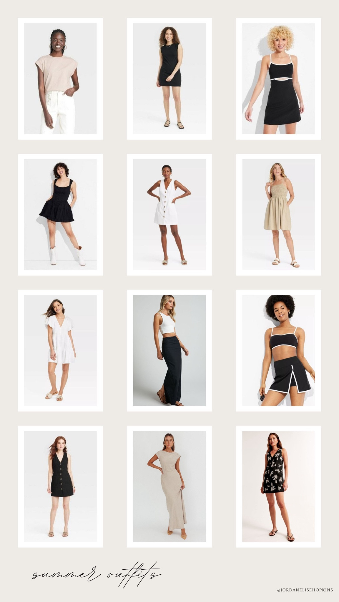 summer outfits for a capsule wardrobe — 
#wardrobe #summeroutfit #summerstyle 

#LTKSeasonal #LTKSummerSales #LTKStyleTip