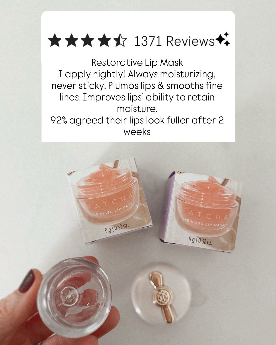 Favorite lip mask lip balm 

#LTKCyberWeek #LTKGiftGuide #LTKHoliday