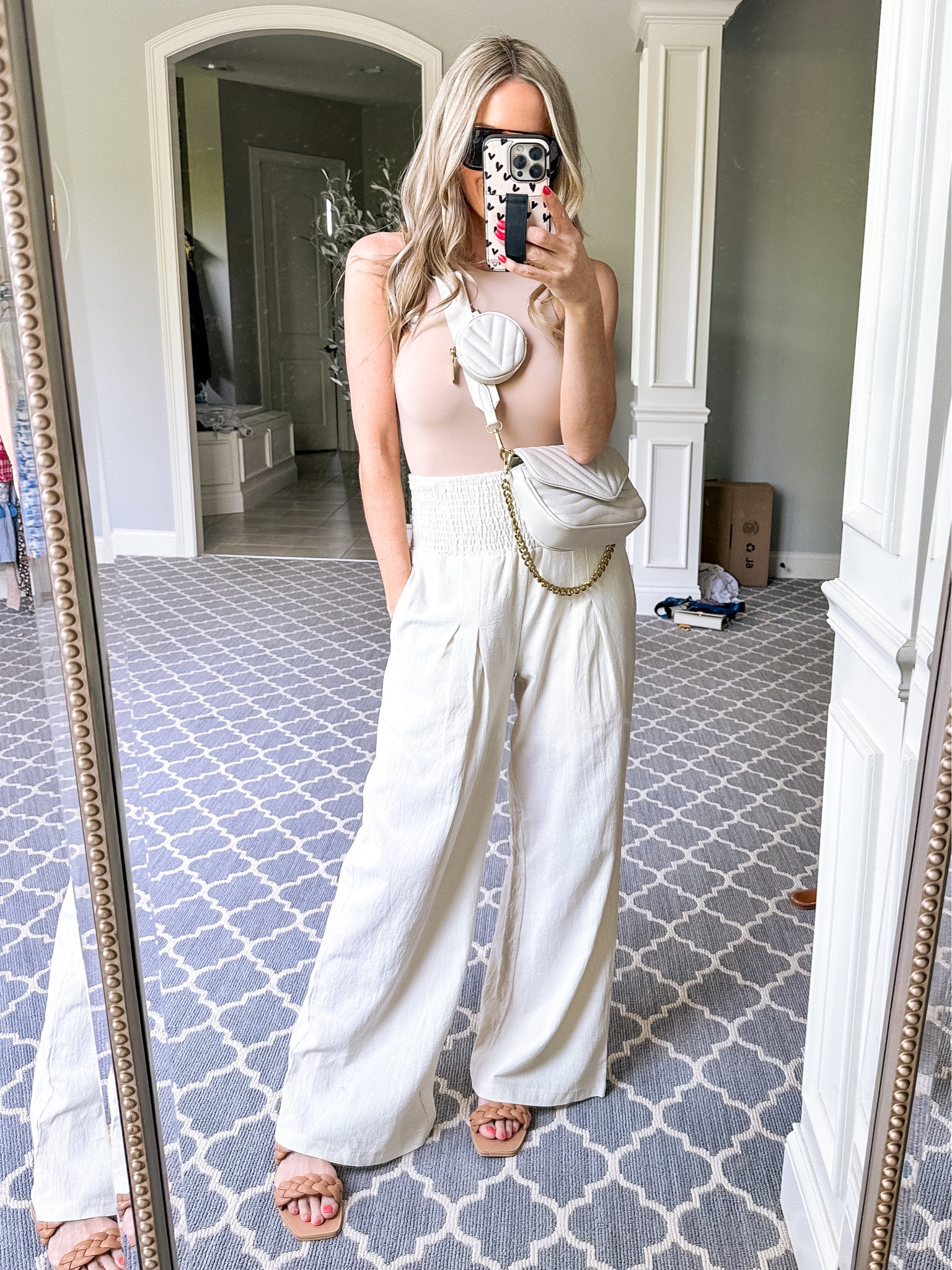Trouser pants are one of my favorite spring trends! I love styling linen pants for a more casual look!

Linen pants, trousers, wide leg pants, how to style linen pants, what to wear with trousers, amazon fashion, Amazon outfit 

#LTKFind #LTKunder100 #LTKunder50