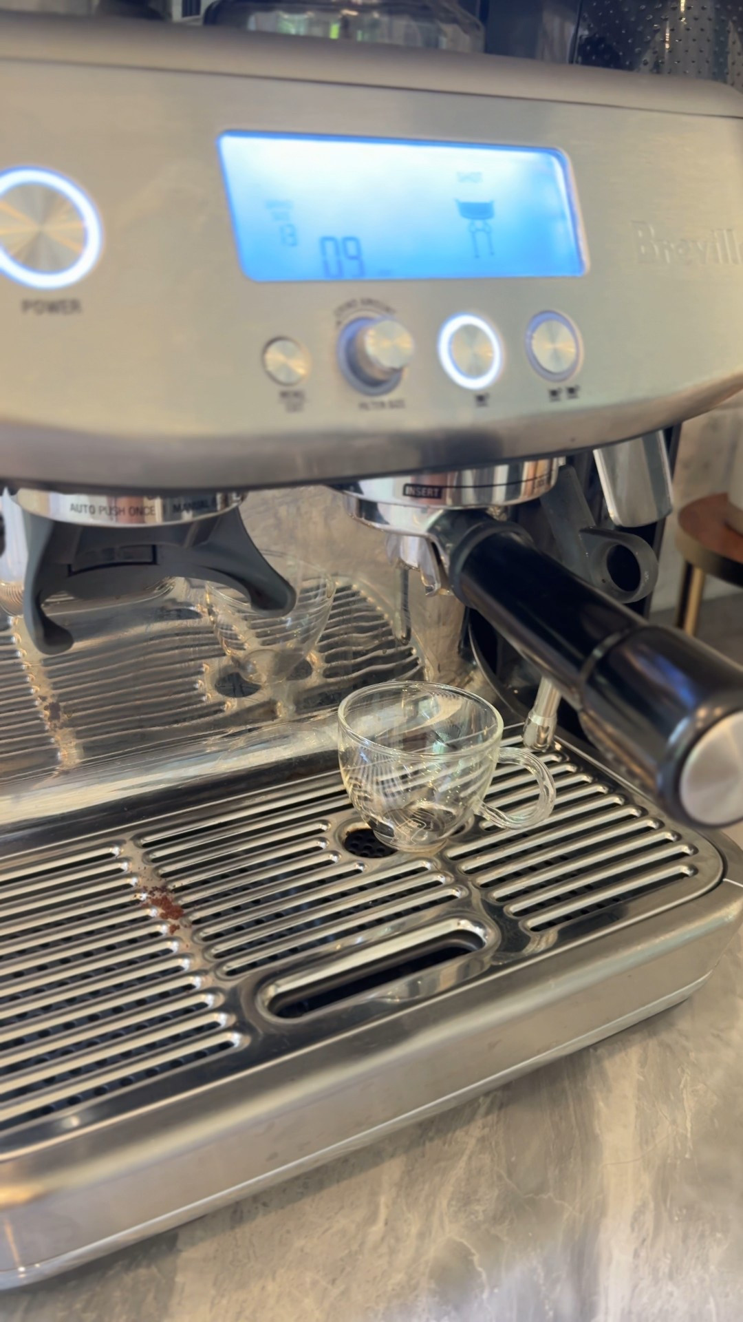 My sanity machine! Best coffee machine for your morning latte.

Mom life 
Mom hacks 

#LTKFamily #LTKHome #LTKU