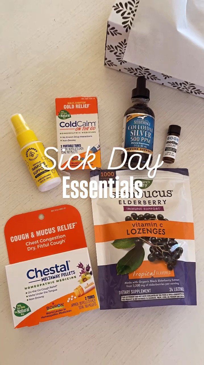 Winter season sick days! I choose homeopathic remedies and chicken soup for getting well soon! 

#LTKFamily #LTKWatchNow #LTKHome