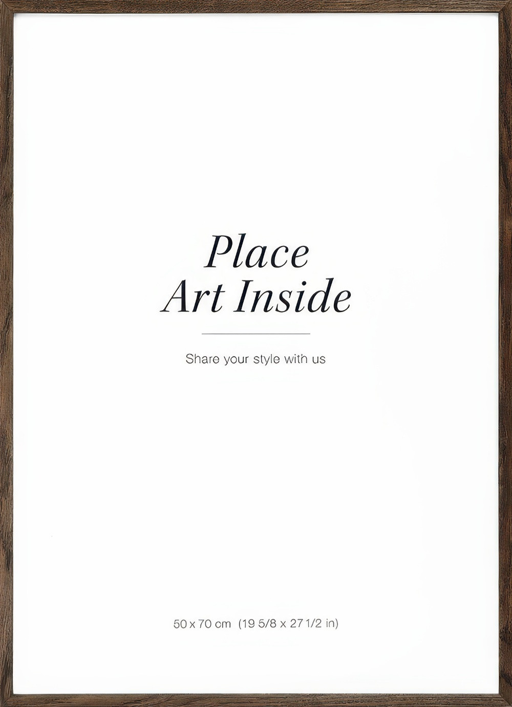 Dark Oak Frame, 20" x 28" in | Desenio