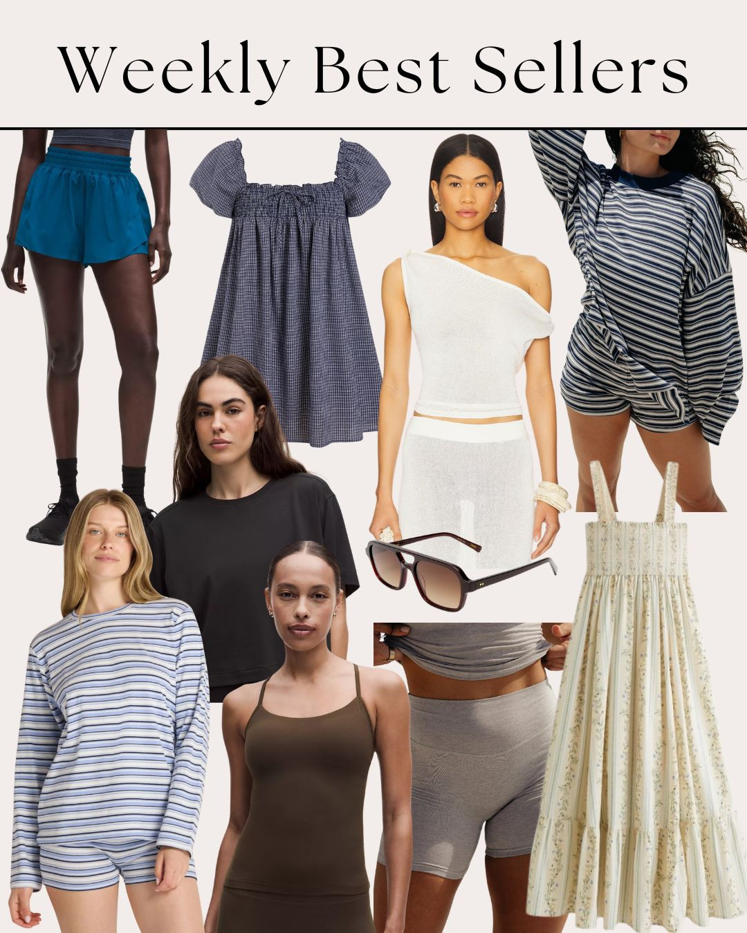 Your favorites of the week and most shopped items! 🤍✨ 

 #LTKootd #LTKselfcare #LTKActive
