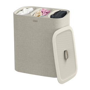 Joseph Joseph® 90 L Tota Trio Laundry Basket Ecru | The Container Store