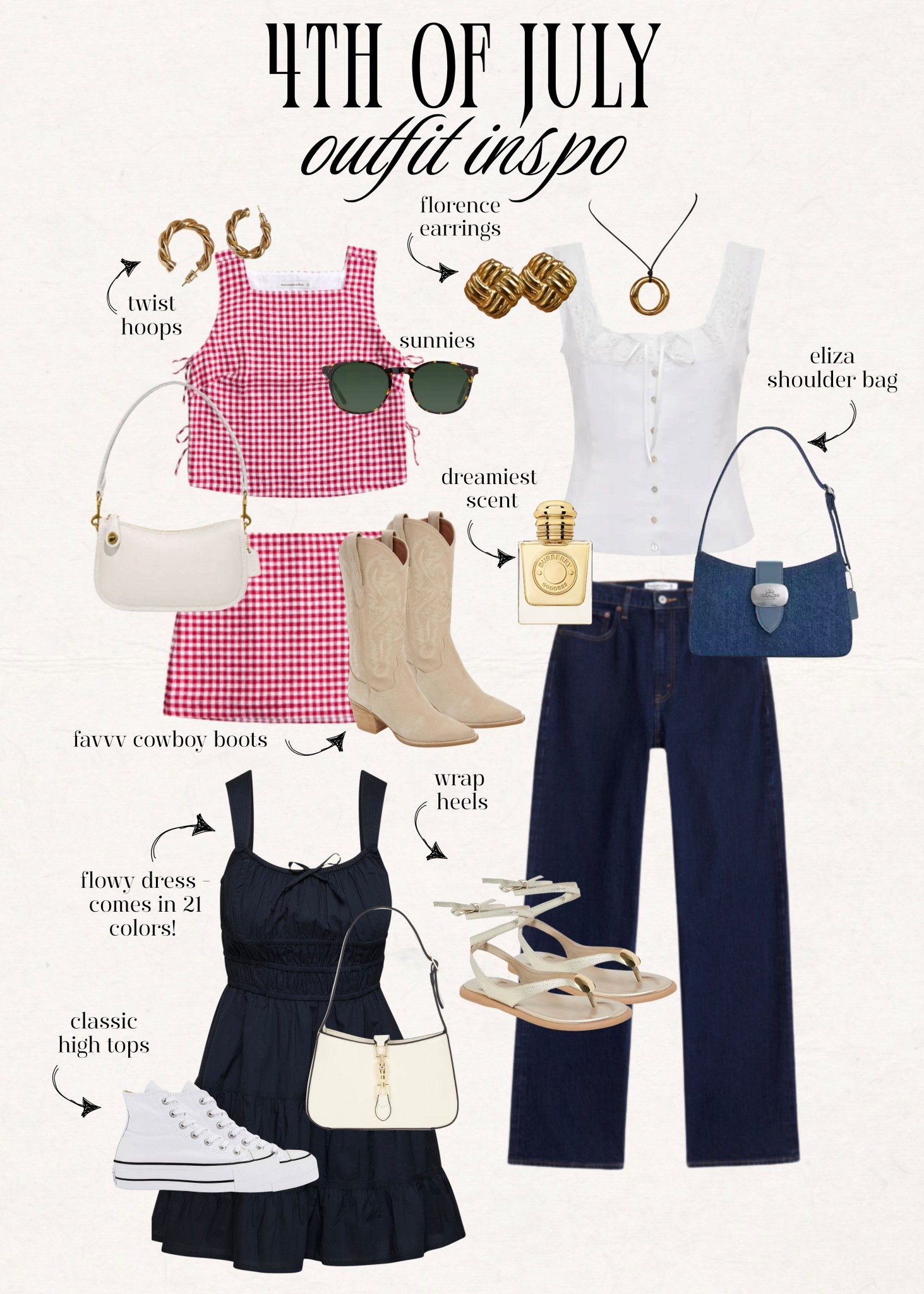 [6/27/25] Fourth of July outfit inspo 

jacqmaria jewelry code viv15

#LTKStyleTip #LTKSeasonal