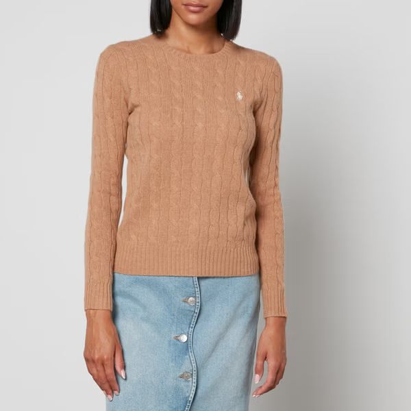 Polo Ralph Lauren Julianna Cable-Knit Wool and Cashmere-Blend Jumper | The Hut (UK)